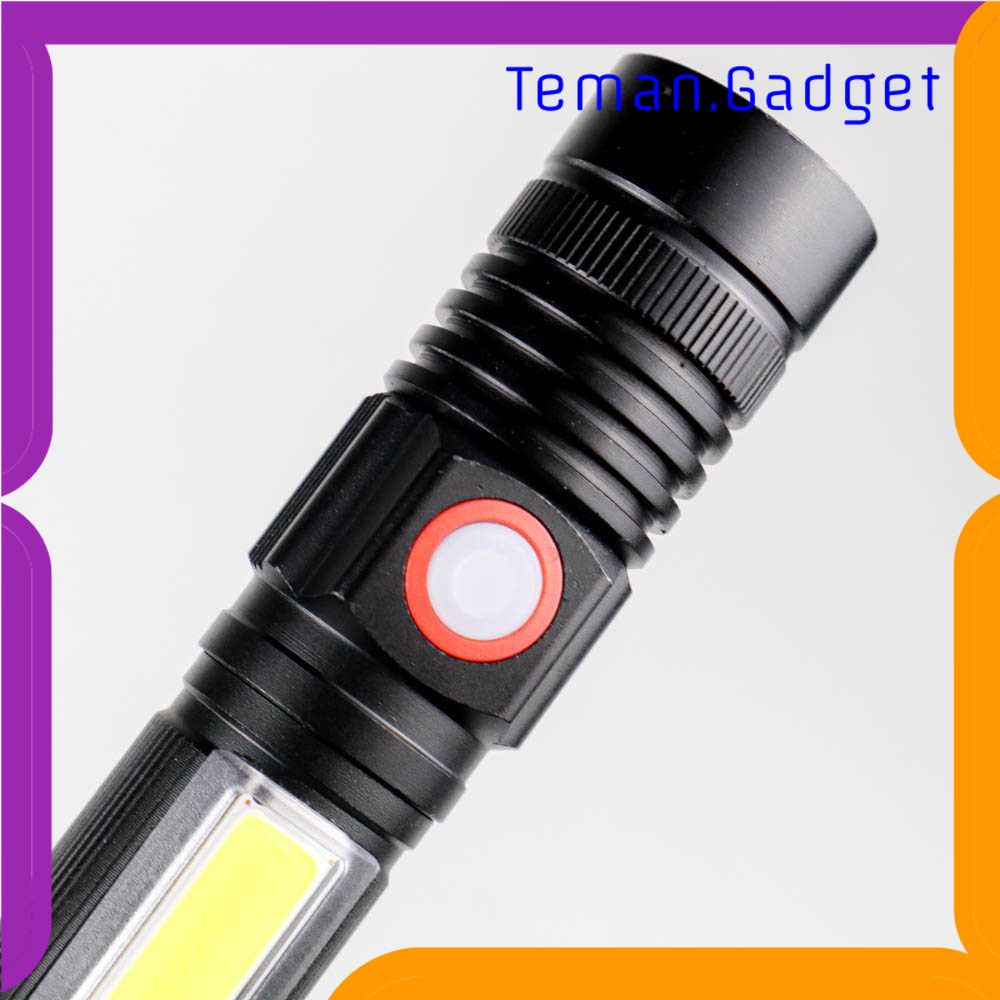 TG-SNT Pocketman Senter LED Rechargeable XML T6 + COB 1200 Lumens - P2