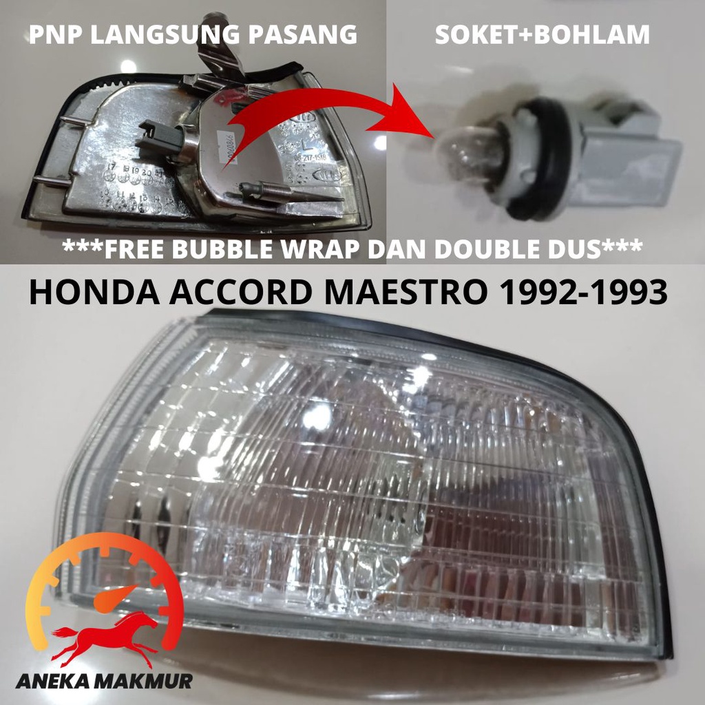 Lampu Sen Riting Honda Accord Maestro 1992 1993 Front Corner Lamp Honda Accord Maestro 1992 1993
