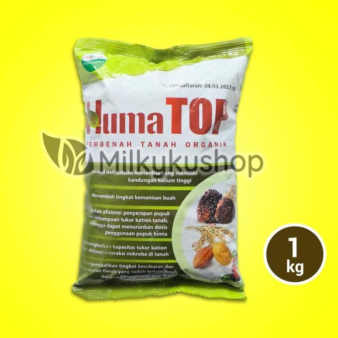 HUMATOP 1 KG KEMASAN PABRIK ASAM HUMAT PEMBENAH TANAH