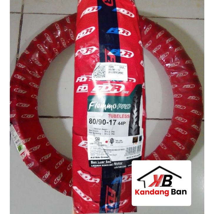 BAN TUBLES FDR FLEMMO 80/90 RING 17 BAN BARU GRATIS PENTIL UNTUK MOTOR BEBEK HONDA YAMAHA,SUZUKI