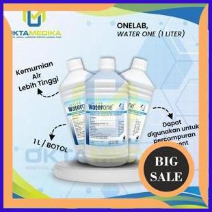 tools n parts ONEMED, WATER ONE (AQUABIDEST) 1000ml / 1 LITER 2774N23