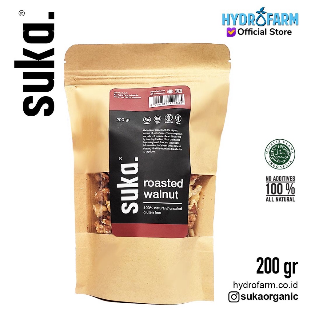 

SUKA - Roasted Walnut / Kacang Walnut Panggang