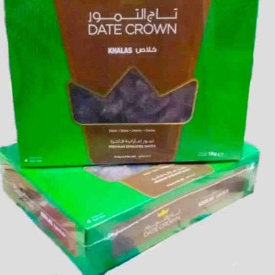 

Promo [KI3] Exp 2023 Desember Kurma/ Kurma date crown khalas 1kg/khalas/date crown