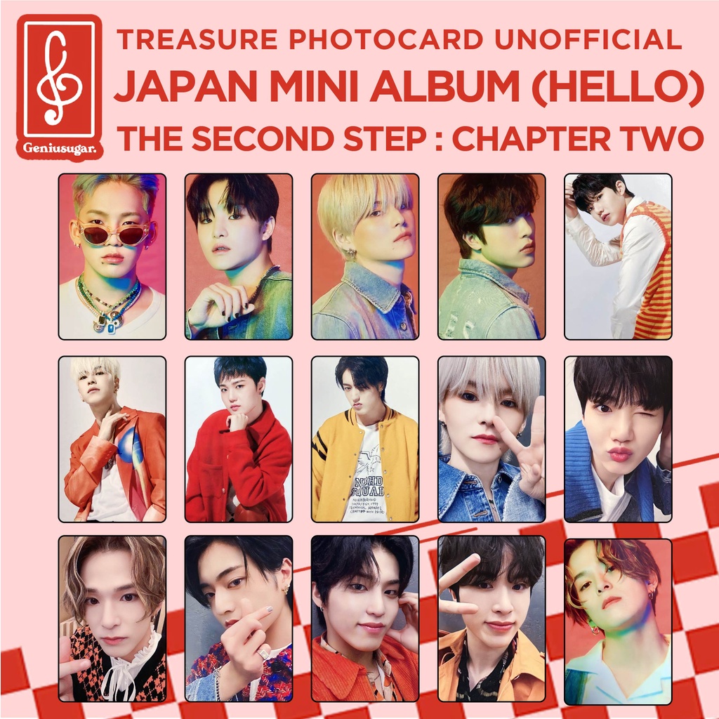 [REPLIKA TREASURE] PHOTOCARD ALBUM JAPAN HELLO THE SECOND STEP CHAPTER TWO UNOFFICIAL