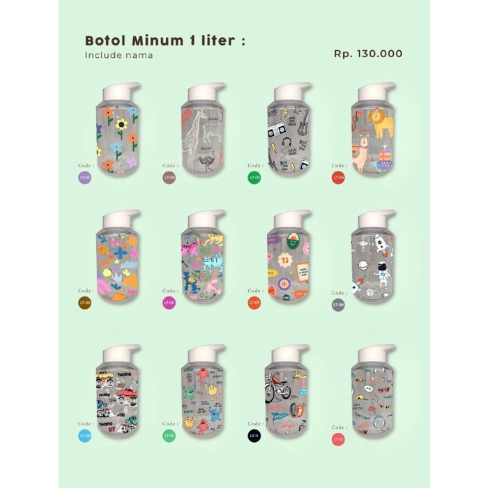 

Botol Custom Nama Micasa