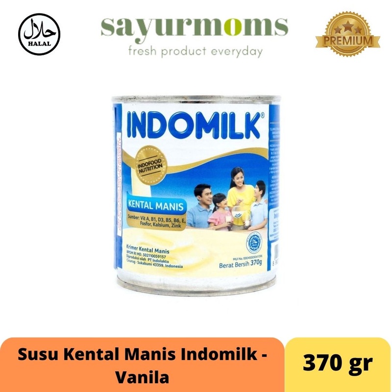 Susu Kental Manis Indomilk 370gr