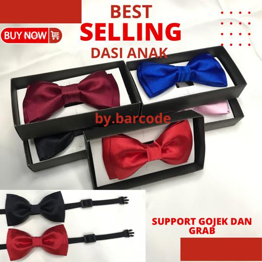 BC | DASI KUPU KUPU ANAK 2 SUSUN BAHAN SATIN ADJUSTABLE BERKUALITAS