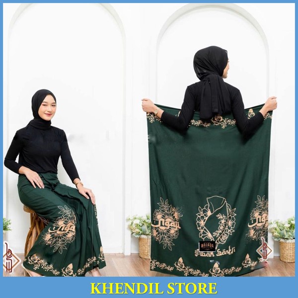 SARUNG ROK SANTRI  GOYOR KORAN JAPAN / SARUNG MBAK SANTRI / SARUNG BATIK PRINTING