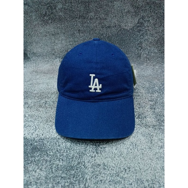 Topi mlb la dodgers biru original