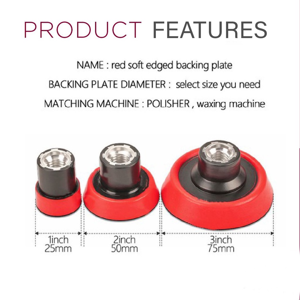 Backing Plate Pad M14 Sanding Pad  / Backing Plate 1inc-2inch-3inch