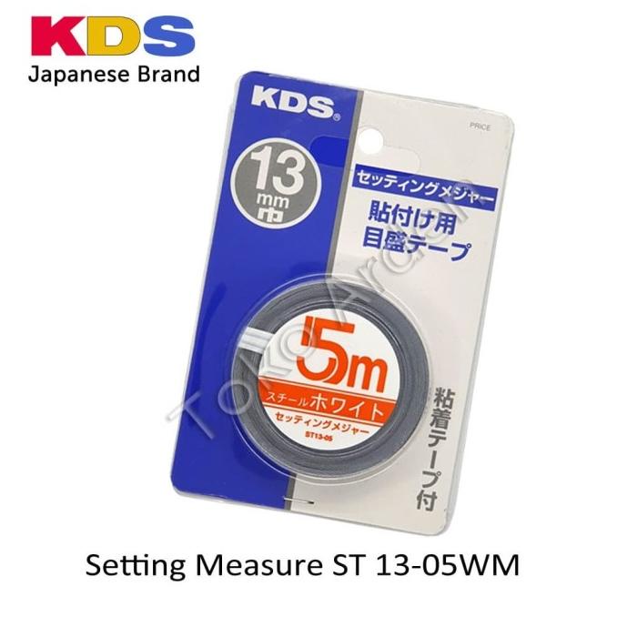 Meteran KDS Setting Measure ST 13-05WM / KDS MEASURING TAPE - JAPAN