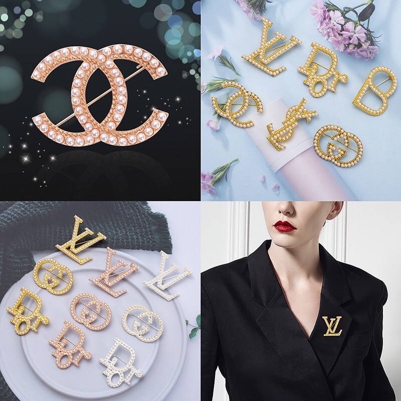 BROS HIJAB BRANDED MUTIARA / Aksesori hijab / Aksesoris baju / Fashion wanita / bros hijab / bros un