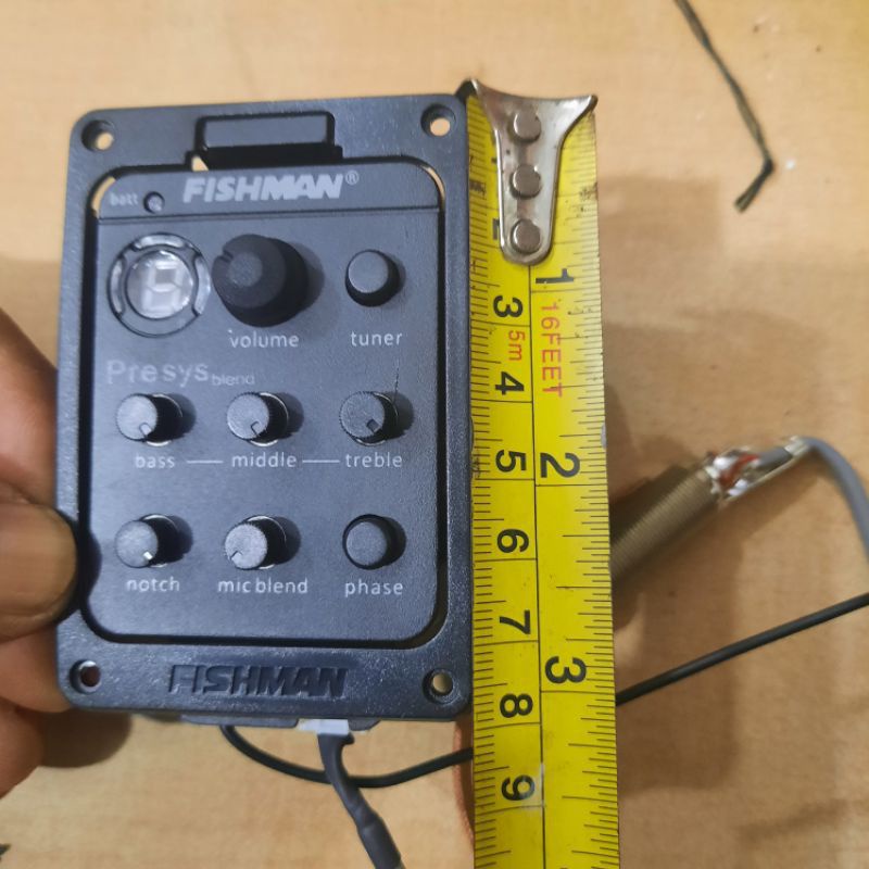 PREAMP FISHMAN BLEND EQUALIZER