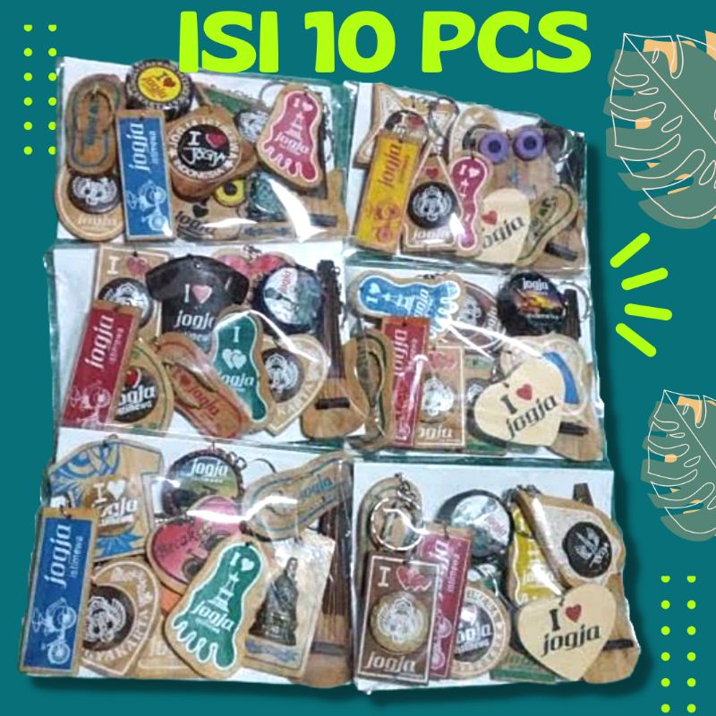 Jual Paket Souvenir Isi Pcs Gantungan Kunci Kayu Khas Jogja Souvenir Malioboro Oleh Oleh