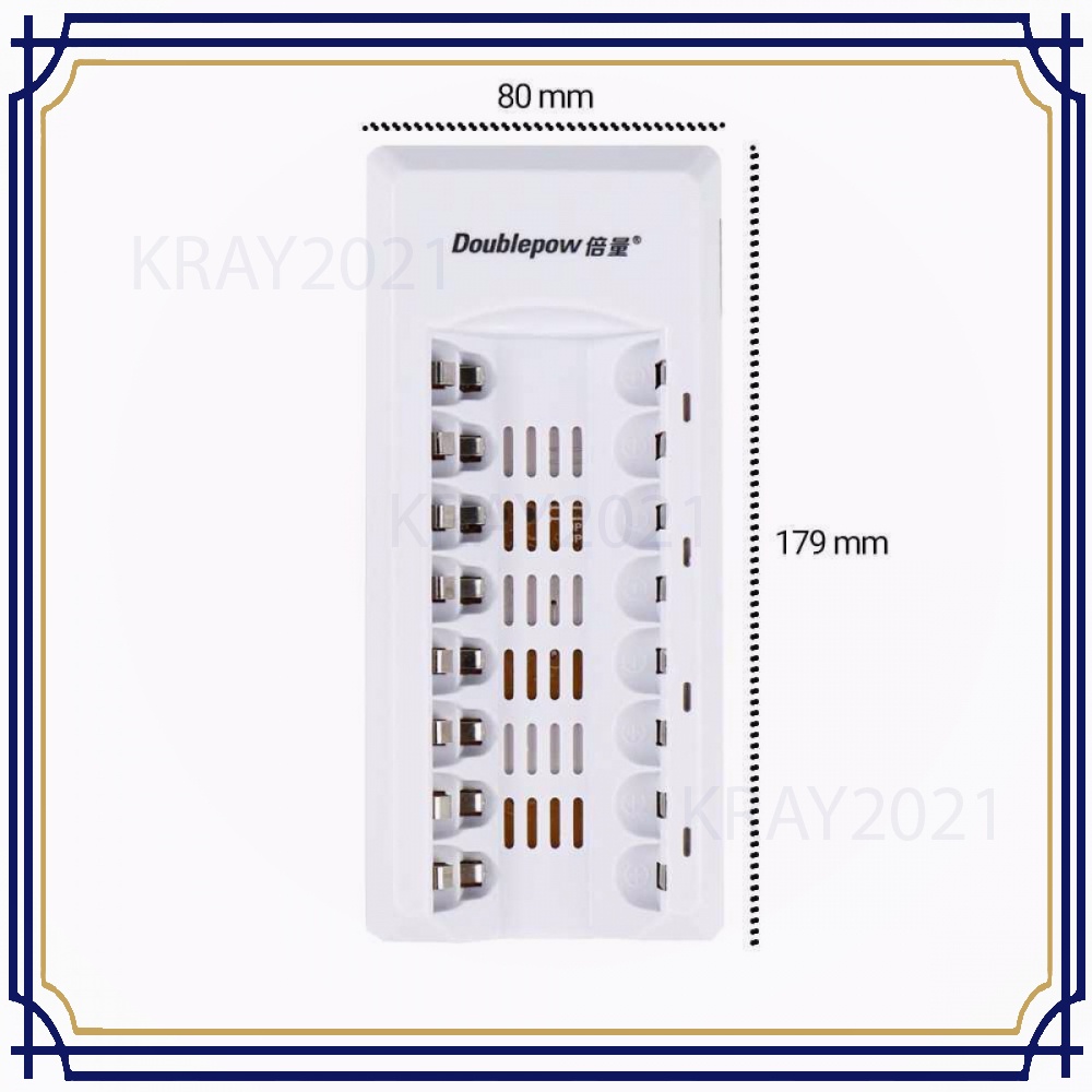 Charger Baterai 8 slot for AA/AAA - BT654