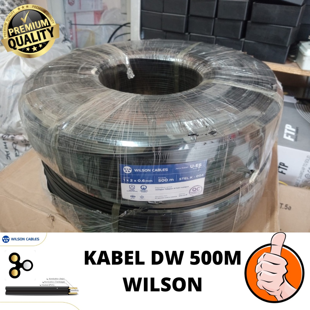 KABEL DW 1X2X0,6MM 500M WILSON BUKAN SUPREME