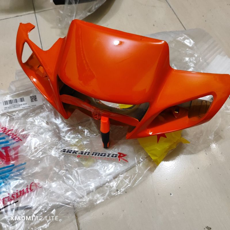 BATOK LAMPU DEPAN 4WH OREN ORANGE FIZ R F1ZR FIZR KOPLING NON ORIGINAL