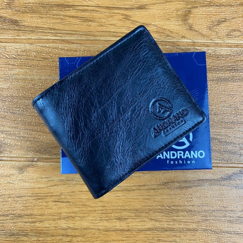 ANDRANO DOMPET PRIA LIPAT KULIT SINTETIS DOMPET PRIA LIPAT DOMPET PRIA PU LEATHER DOMPET LIPAT EMBOS ANDRANO