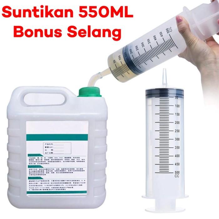 SUNTIKAN BESAR 550MLSYRINGE Alat Sedot Oli Air Radiator Alat Semprot