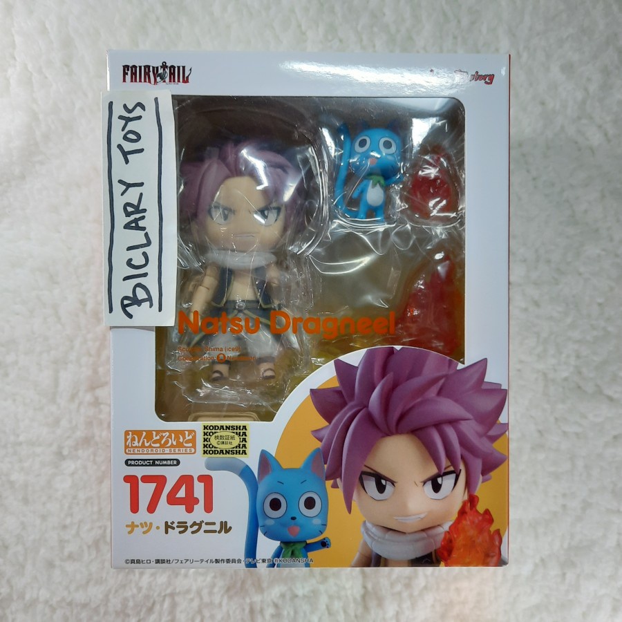 ORIGINAL Nendoroid Nendo Natsu Dragneel Fairy Tail ORI