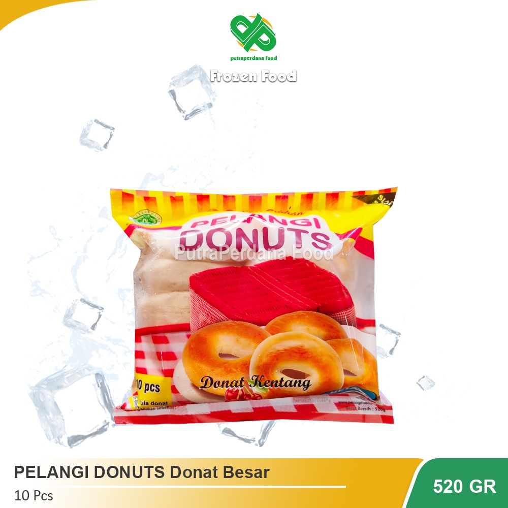 

PELANGI DONUTS Donat Besar (10 Pcs)