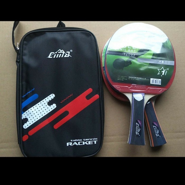 Bat Bet Pingpong Bet Tennis Meja Isi 2 Pcs ( Free Tas)