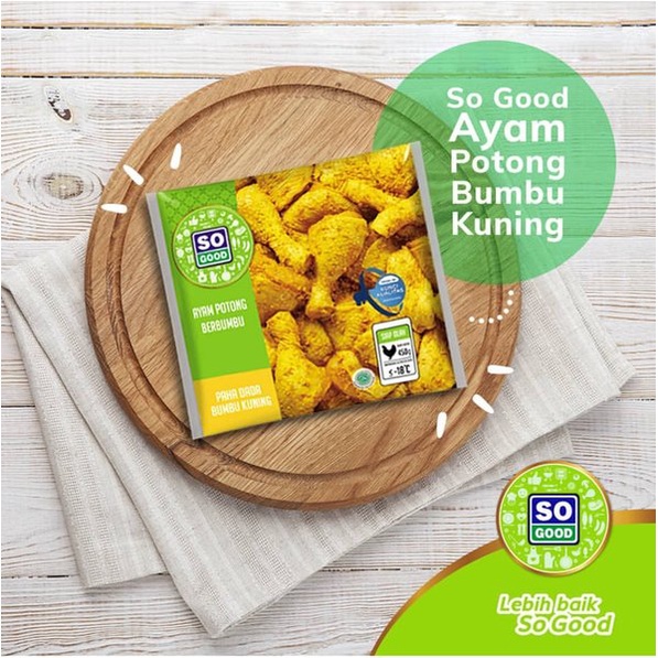 

SO GOOD PAHA DADA BUMBU KUNING 450GR