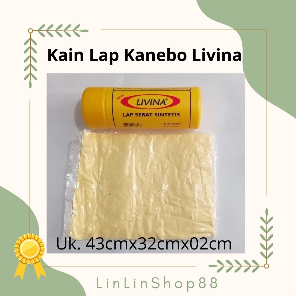 Lap Kanebo Livina / Kain Lap Livina / Plas Chamois