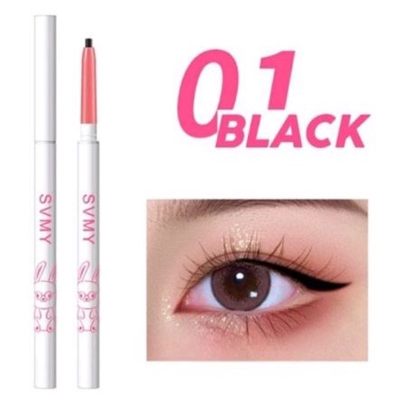 SVMY Eyeliner Mata Pink White Twisted Waterproof Tahan Air