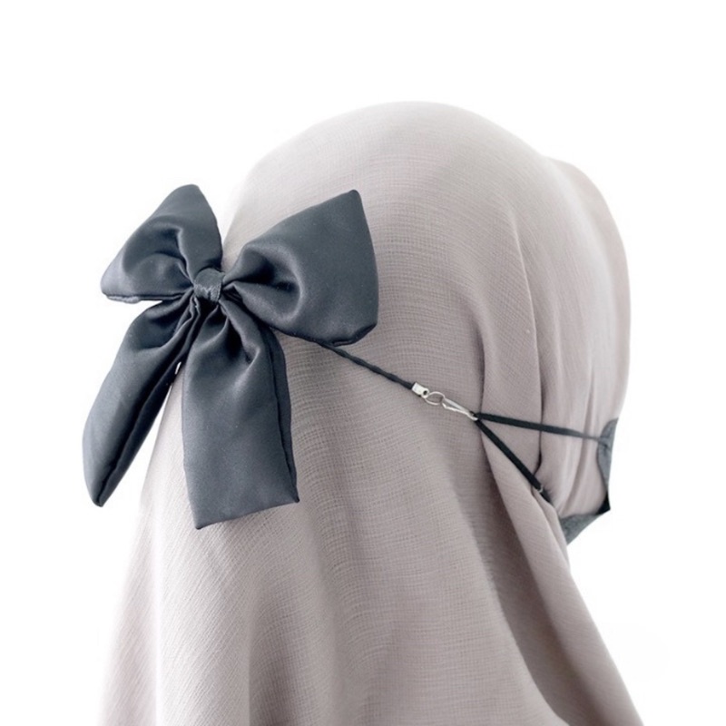 Konektor Masker Pita Vintage Ribbon Strap Mask Jumbo Premium ||Konektor Hijab Masker || Konektor Hij