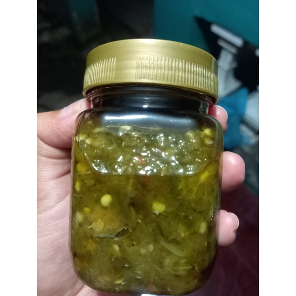 

sambal hijau khas saung apung