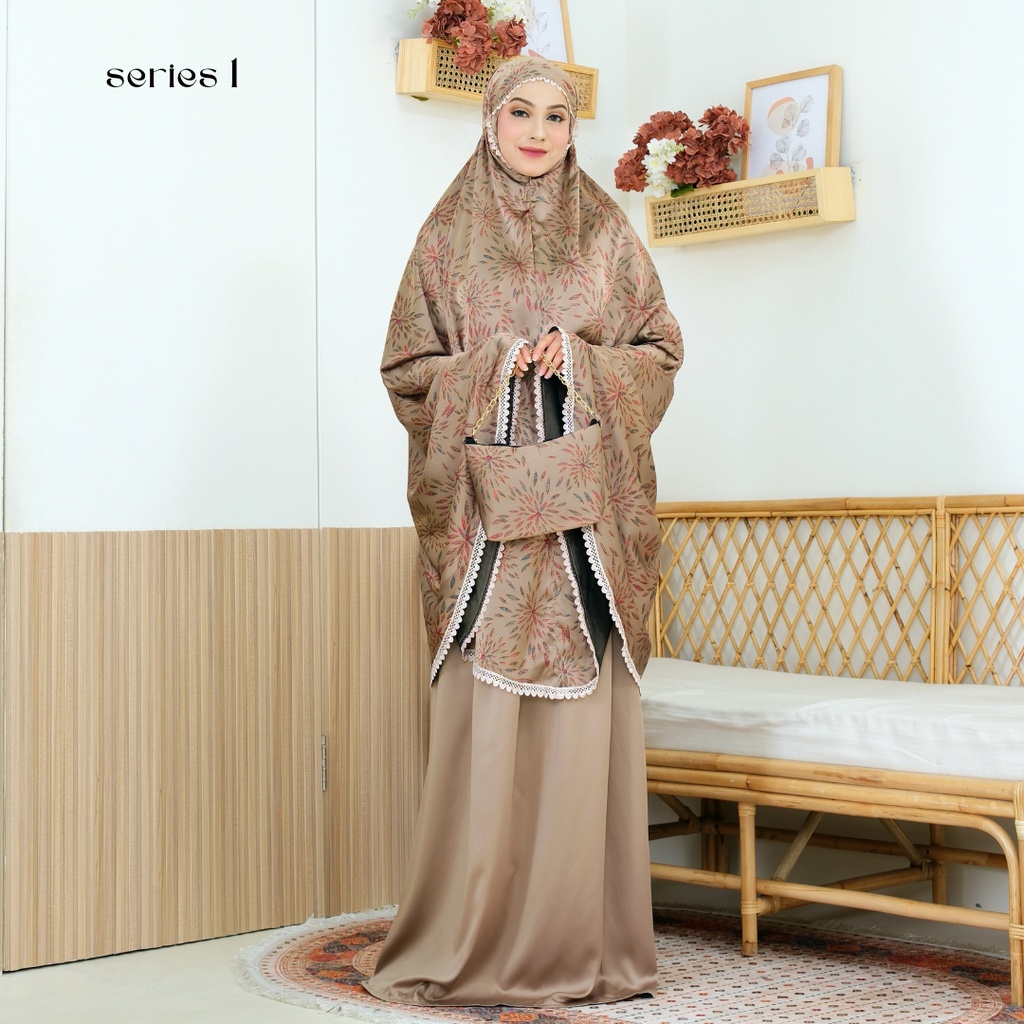 MUKENA ARMANI SILK PREMIUM 2 IN 1 JUMBO