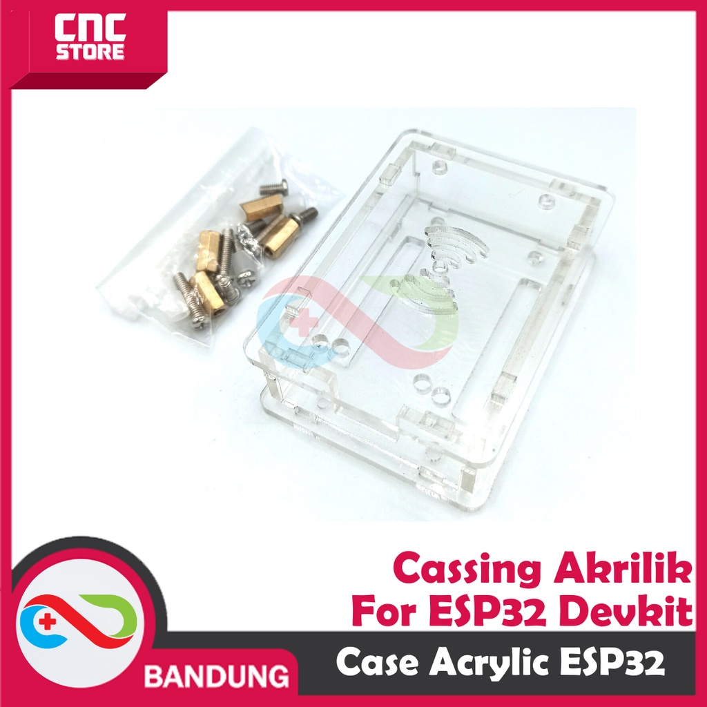 CASE ACRYLIC AKRILIK FOR ESP32 DEVKIT V1