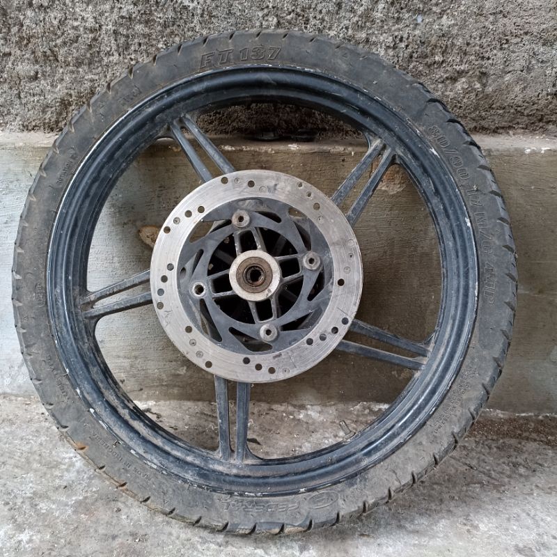 velg pelek racing standar belakang Kawasaki athlete Athlete 17x1.85 Original