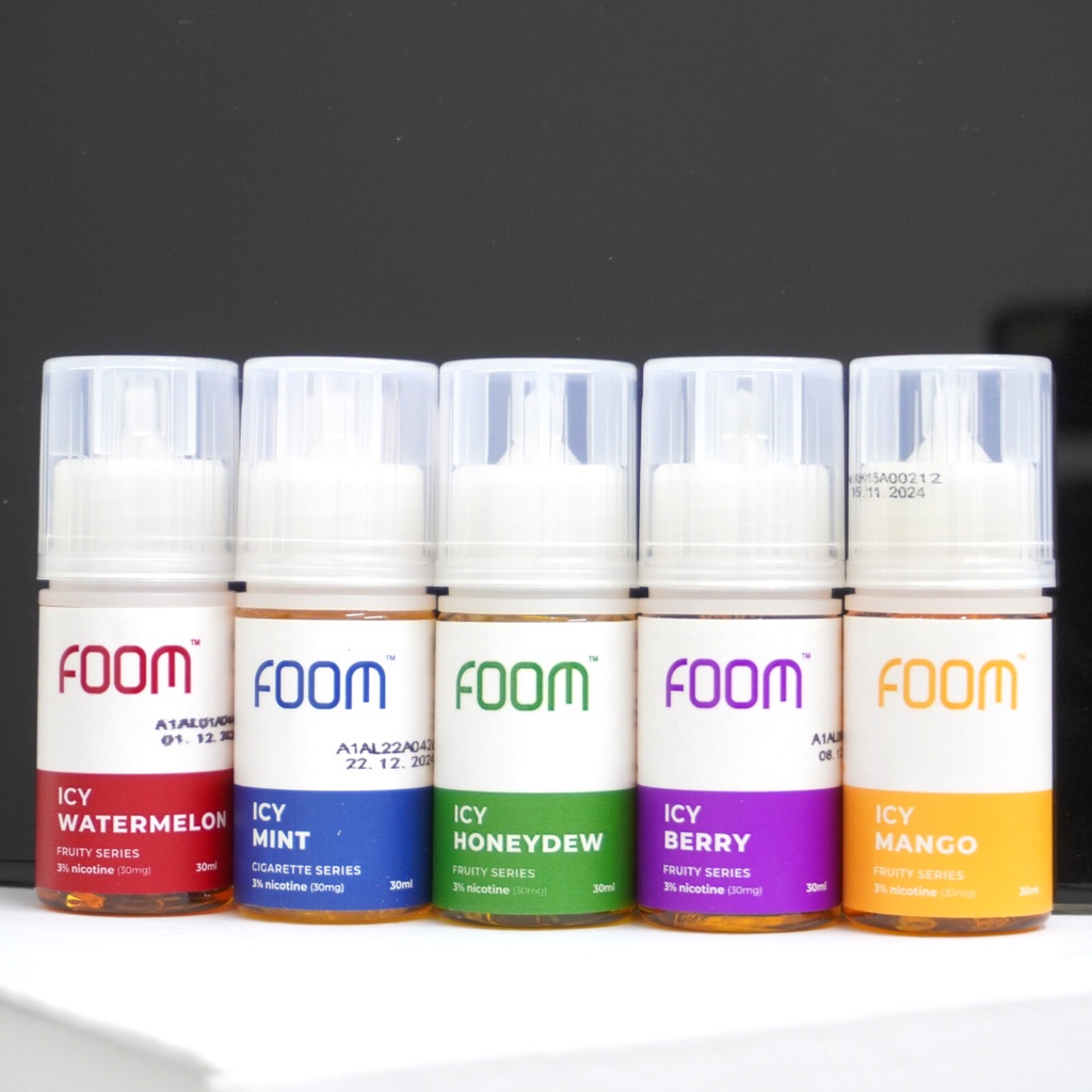 FOOM ICY SALT NIC SERIES 30ML BY FOOM