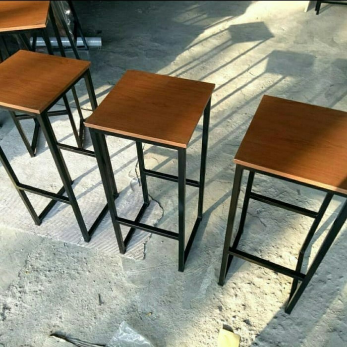kursi bar tinggi 75 cm