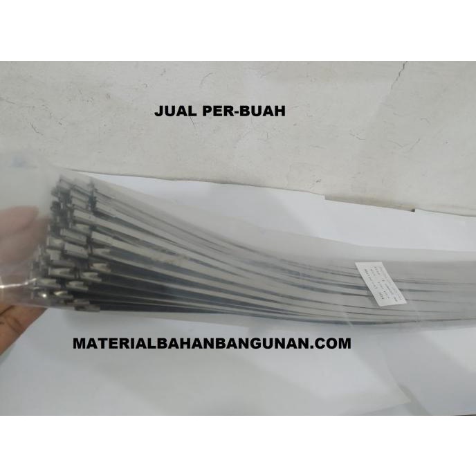 

Sabuk Marker Ties 50 cm Kabel Ties Stainless Self Locking Zip 1 buah citrab44 Diminati Banget