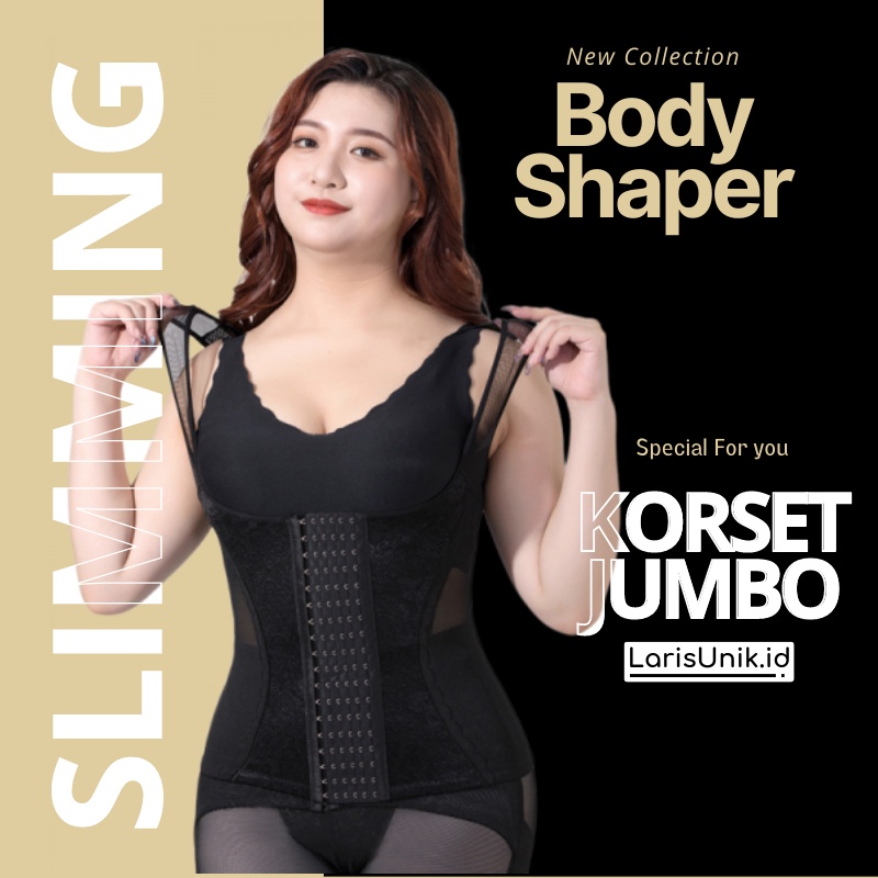 Korset Pelangsing Perut Buncit Vesh Shape Up Jumbo Big Size Ukuran S M L XL XXL XXXL XXXXL 5XL Vesh Shape Up Corset Korslet Pakaian Pakayan Pakain Pakean Dalam Wanita Dewasa Pelangsing Super Jumbo Bigsize Besar 100kg Body Shape Badan S M L XL 2XL 3XL 4XL