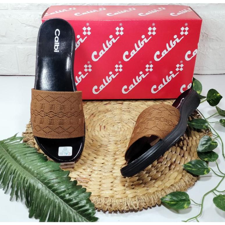 Berkualitas sandal rajut / sandal flat calbi / sandal rajut trepes / sendal rajut / sendal slop trep