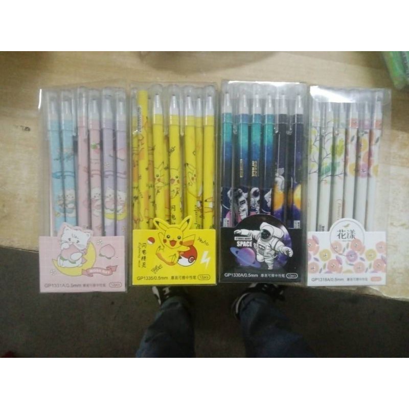 

PENA BISA DIHAPUS/ERASABLE PEN 0,5mm isi 12PCS