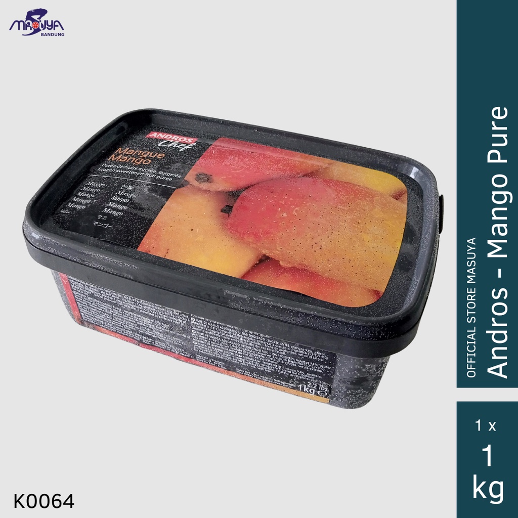 

ANDROS Frozen Mango/ Mangga Puree 1KG