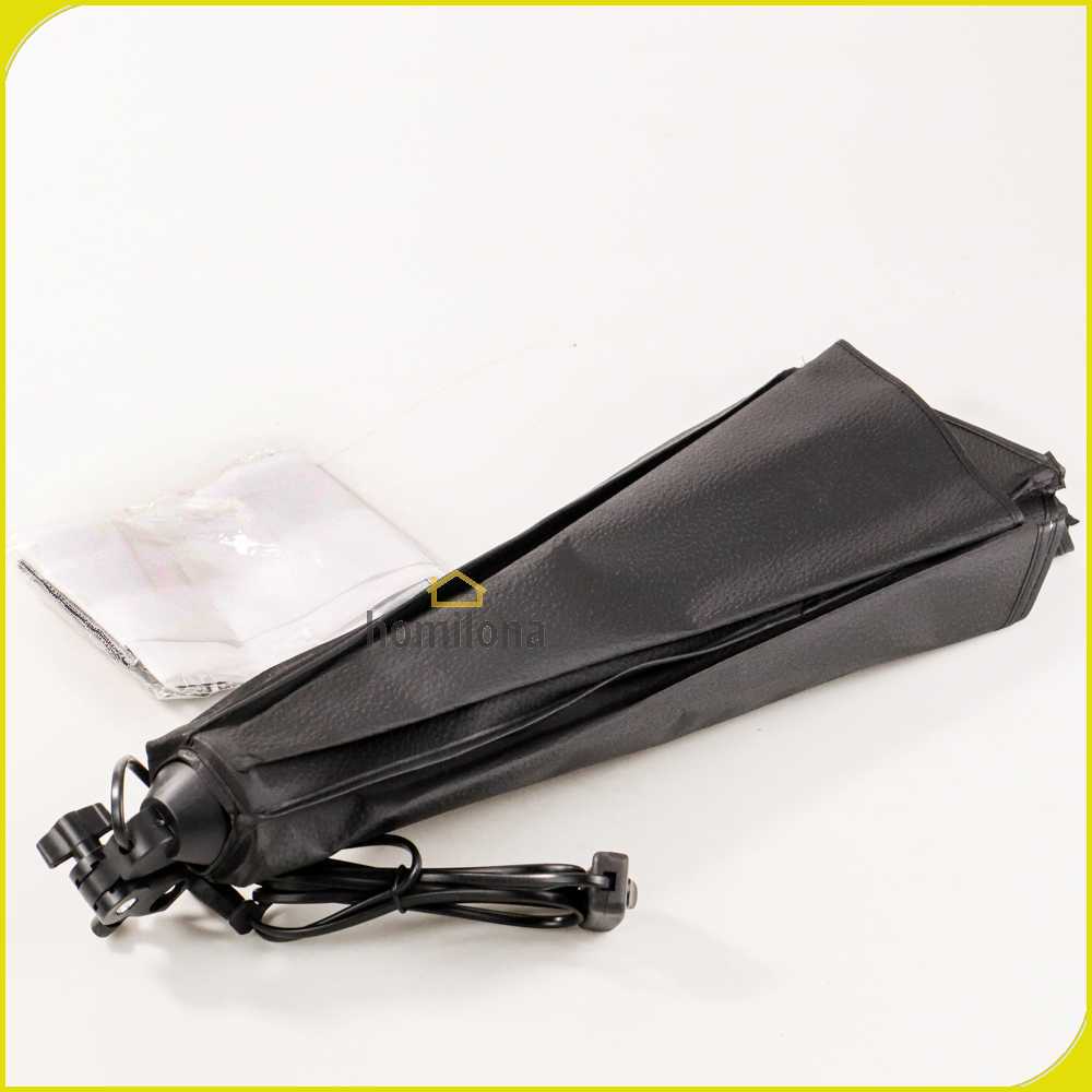 TaffSTUDIO Payung Softbox Reflektor 50x70cm E27 Single Socket - CL-RT50