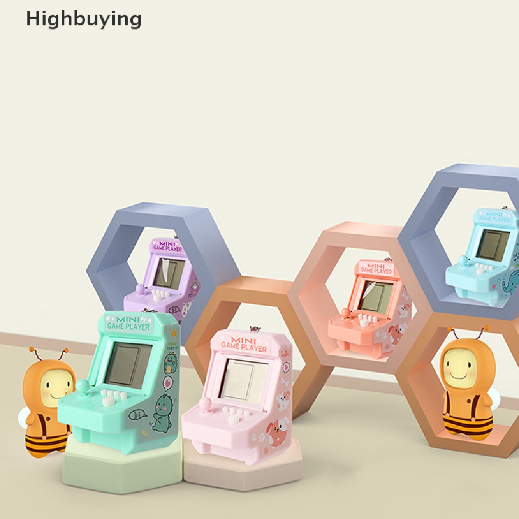 Hbid Mesin Game Konsol Retro Dengan Gantungan Kunci Tetris Video Game Pemutar Game Genggam Glory