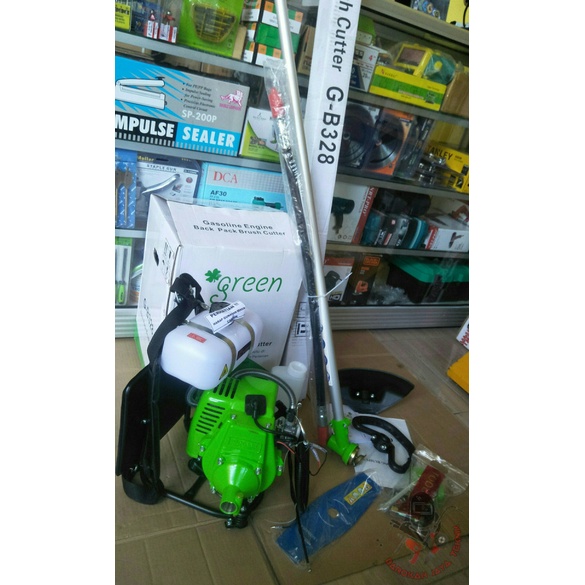 Mesin potong rumput 4tak green lolos tes kementerian