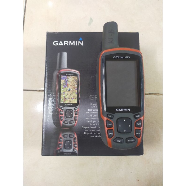 GPS Garmin 62s Bekas Komplite