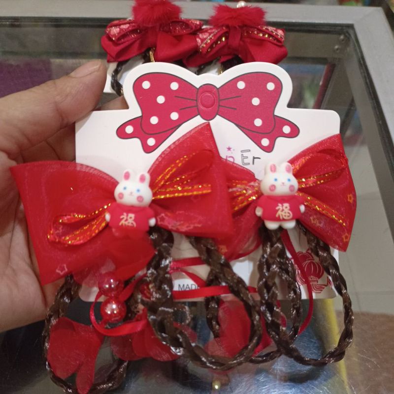 pita rambut imlek/jepit rambut imlek