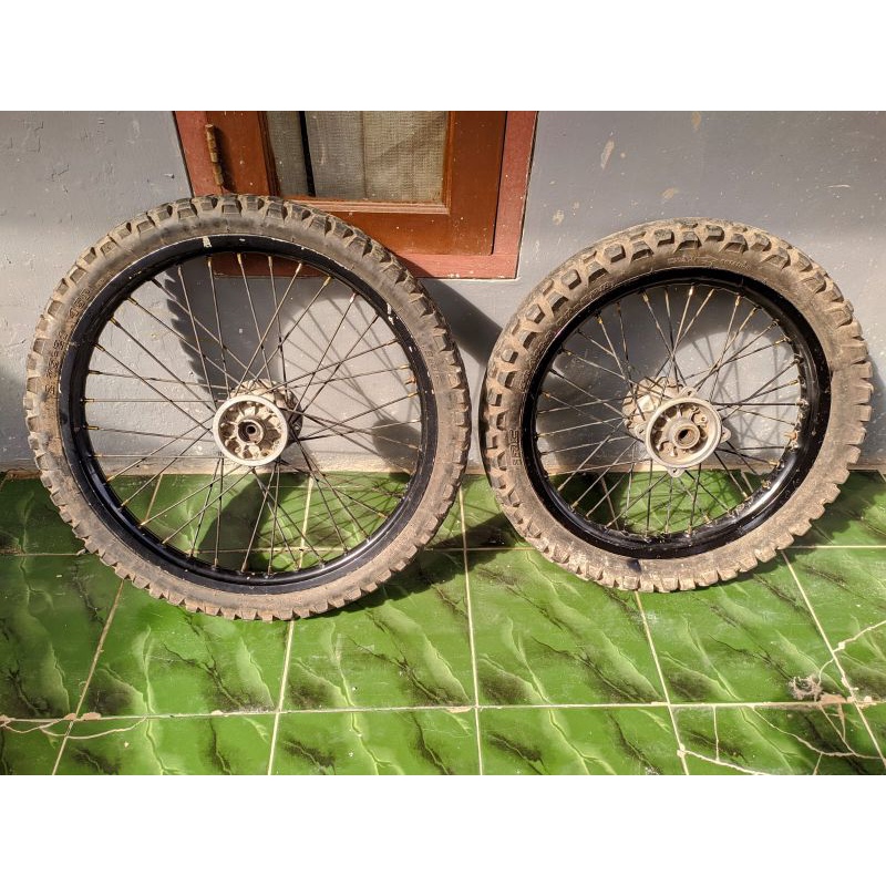 Velg Motor Orian Kawasaki KLX Ukuran 18-21 Bawaan Dealer