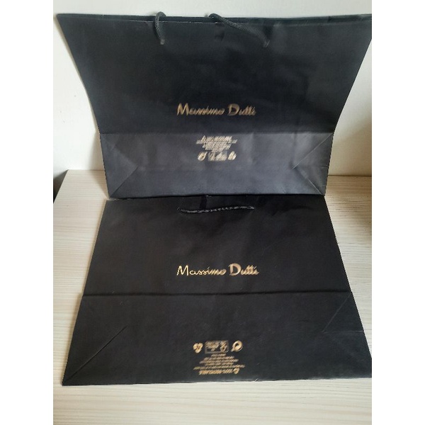 

Paperbag massimo dutti original 41cm x30cm