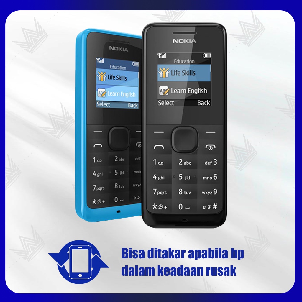 Judul Nokia 105 2016 FM Hp murah Mobile Phone Dual SIM