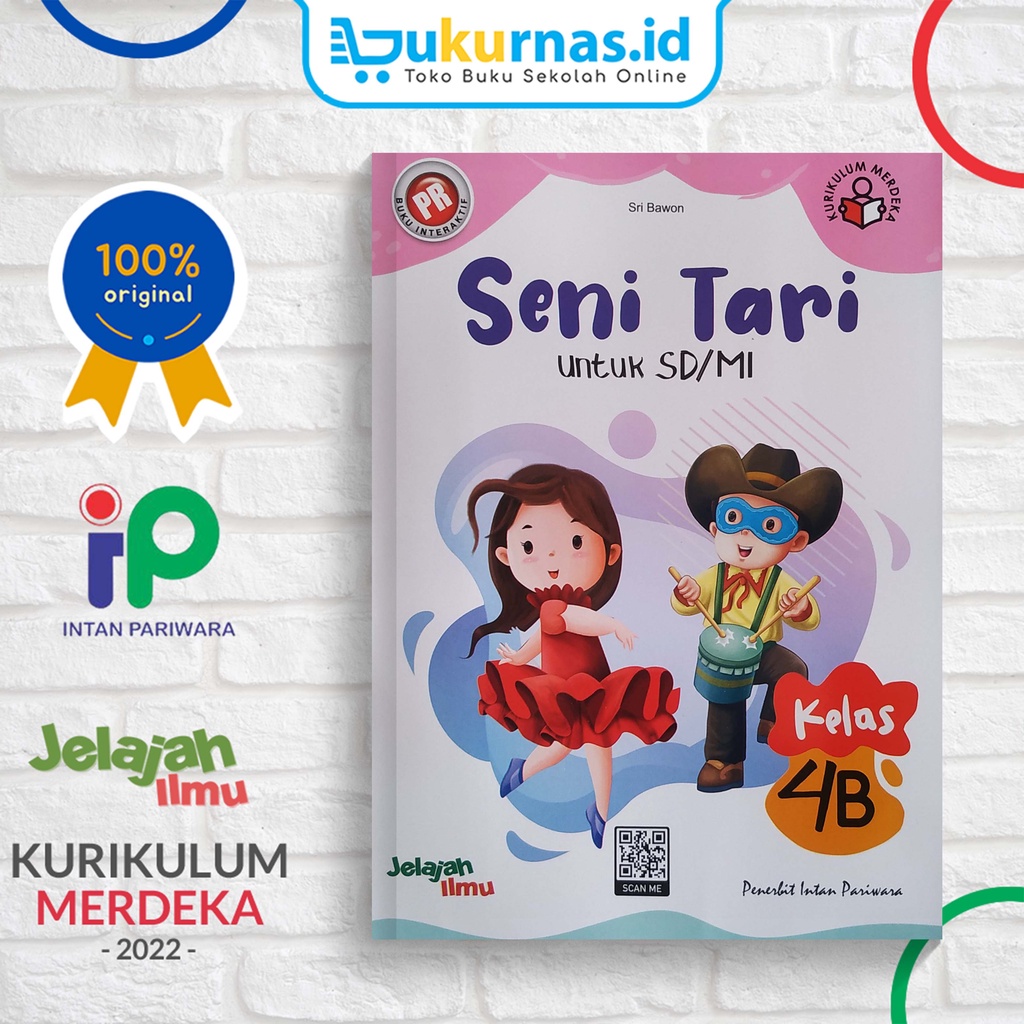 Jual Buku Pr Interaktif Seni Tari Sd Mi Kelas Semester Kurikulum Merdeka Kurmer Intan